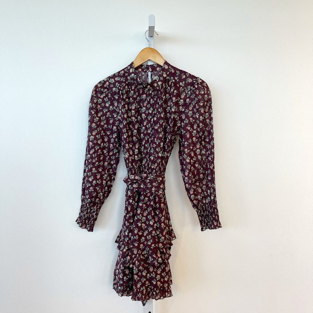 Rebecca Taylor Long Sleeve Mini Dress